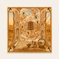 The Golden Dunhuang (Scarf)