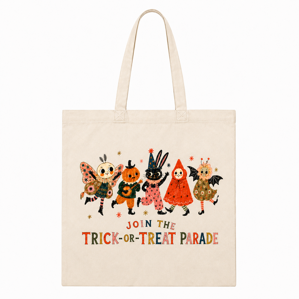 Personalized Trick or Treat Parade Tote