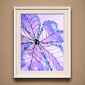 Purple Jewel Bloom | Photographic Print of Original Handcrafted Sculpture (Unframed)