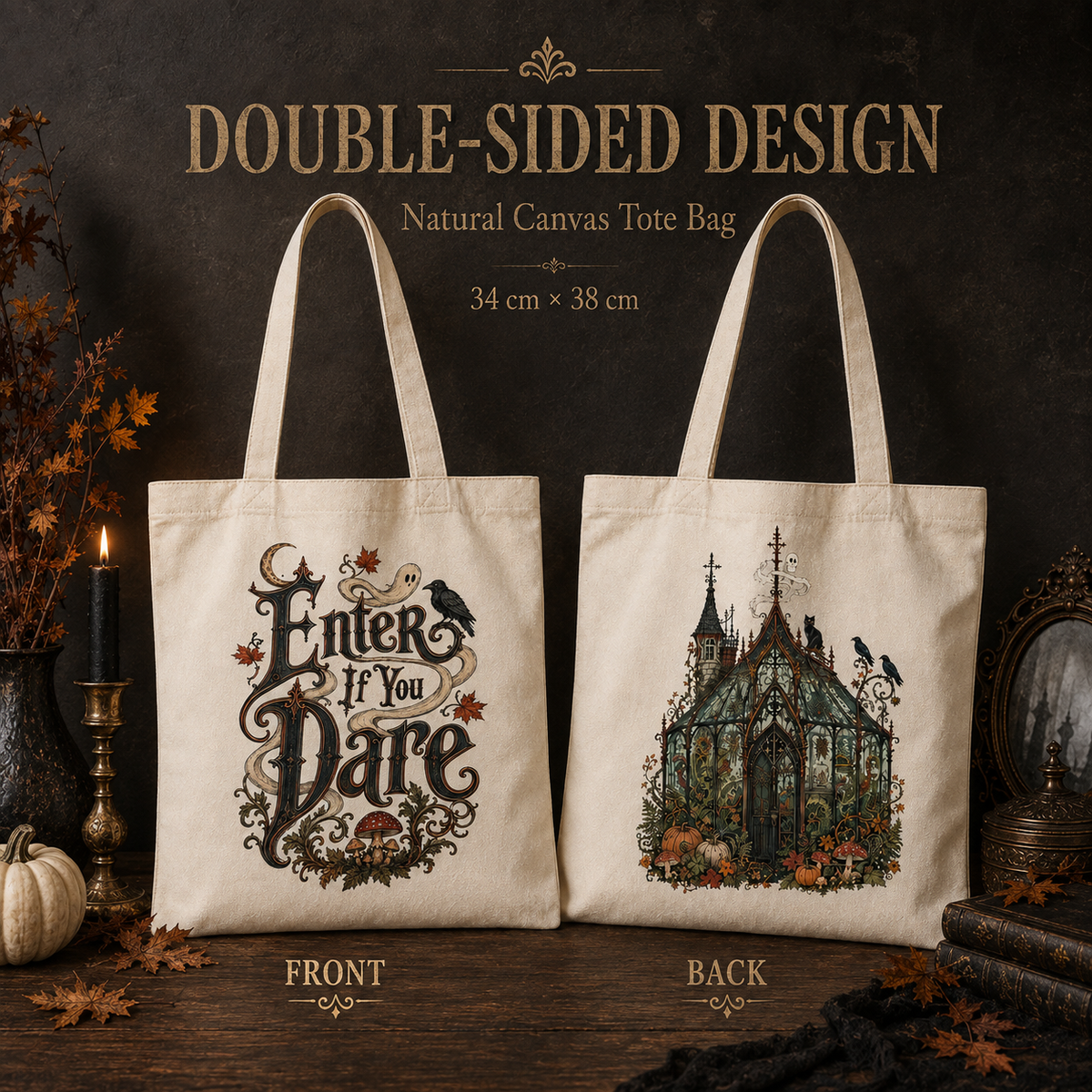 Limited Haunted House Tote