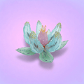 Glacial Bloom｜Hand-Embellished Surrealist Sculpture