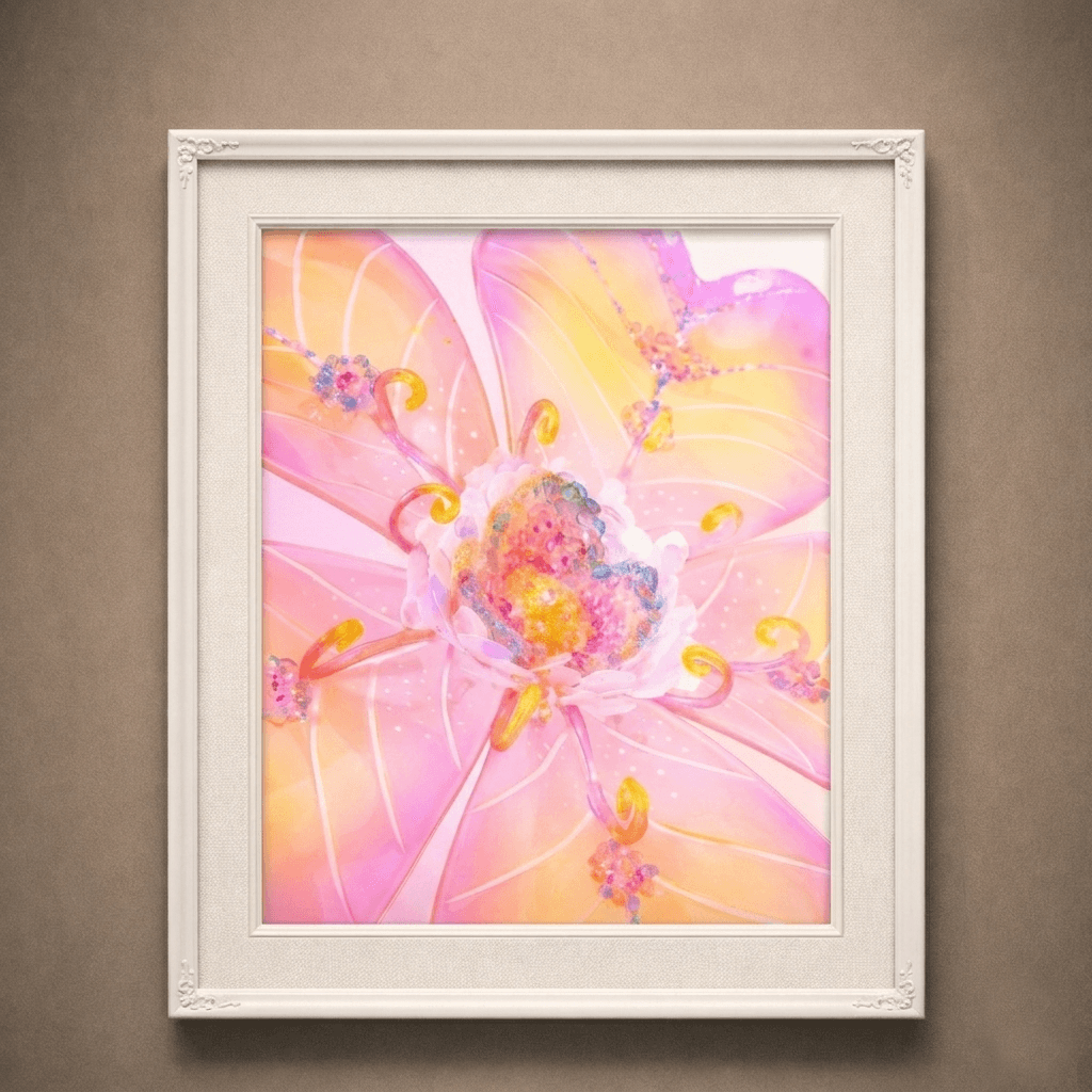 Dawn Petal Bloom | Photographic Print of Original Handcrafted Sculpture (Unframed)