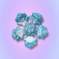 Cyber Bloom | Hand-Cast Ethereal Art Magnet
