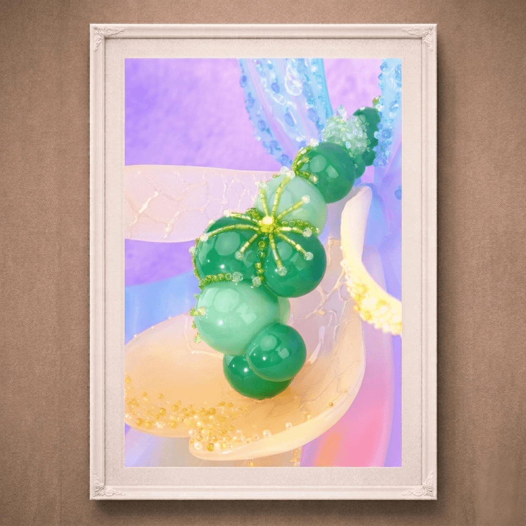 Lumina Bloom | Photographic Print of Original Handcrafted Sculpture (Unframed)
