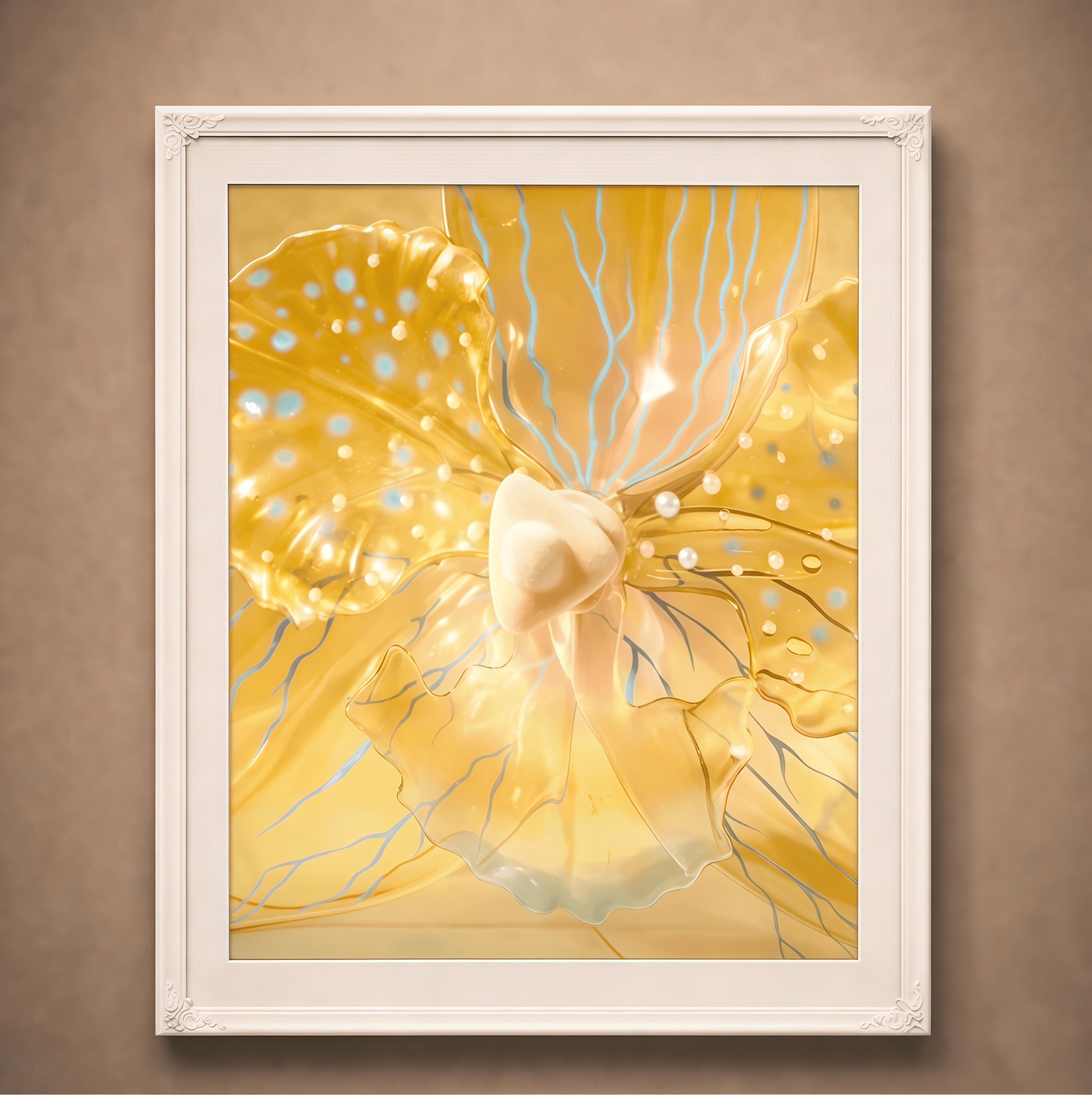 Solar Pulse Bloom | Photographic Print of Original Handcrafted Sculpture (Unframed)