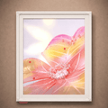 Radiant Pulse Bloom | Photographic Print of Original Handcrafted Sculpture (Unframed)