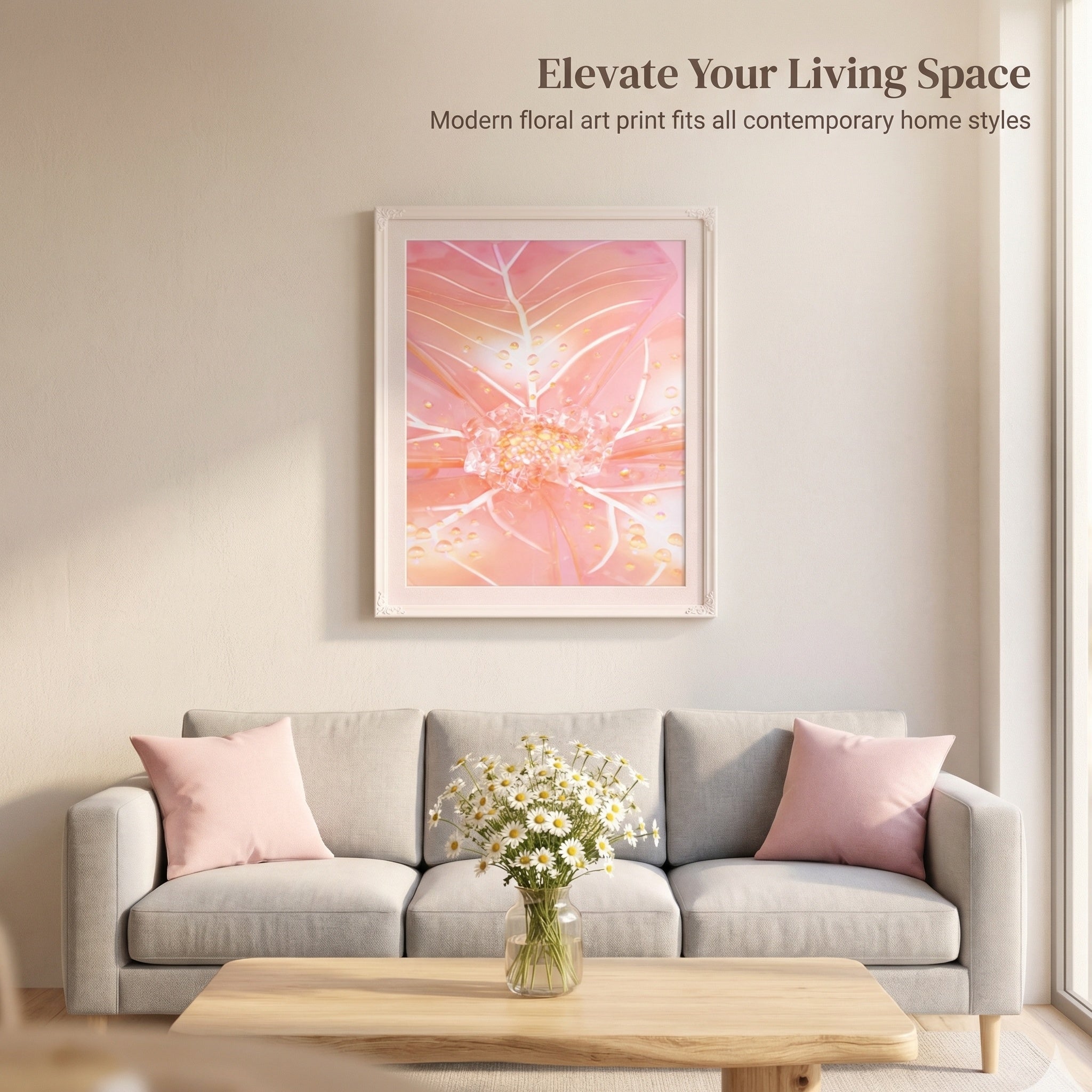Heartlight Bloom | Photographic Print of Original Handcrafted Sculpture (Unframed)
