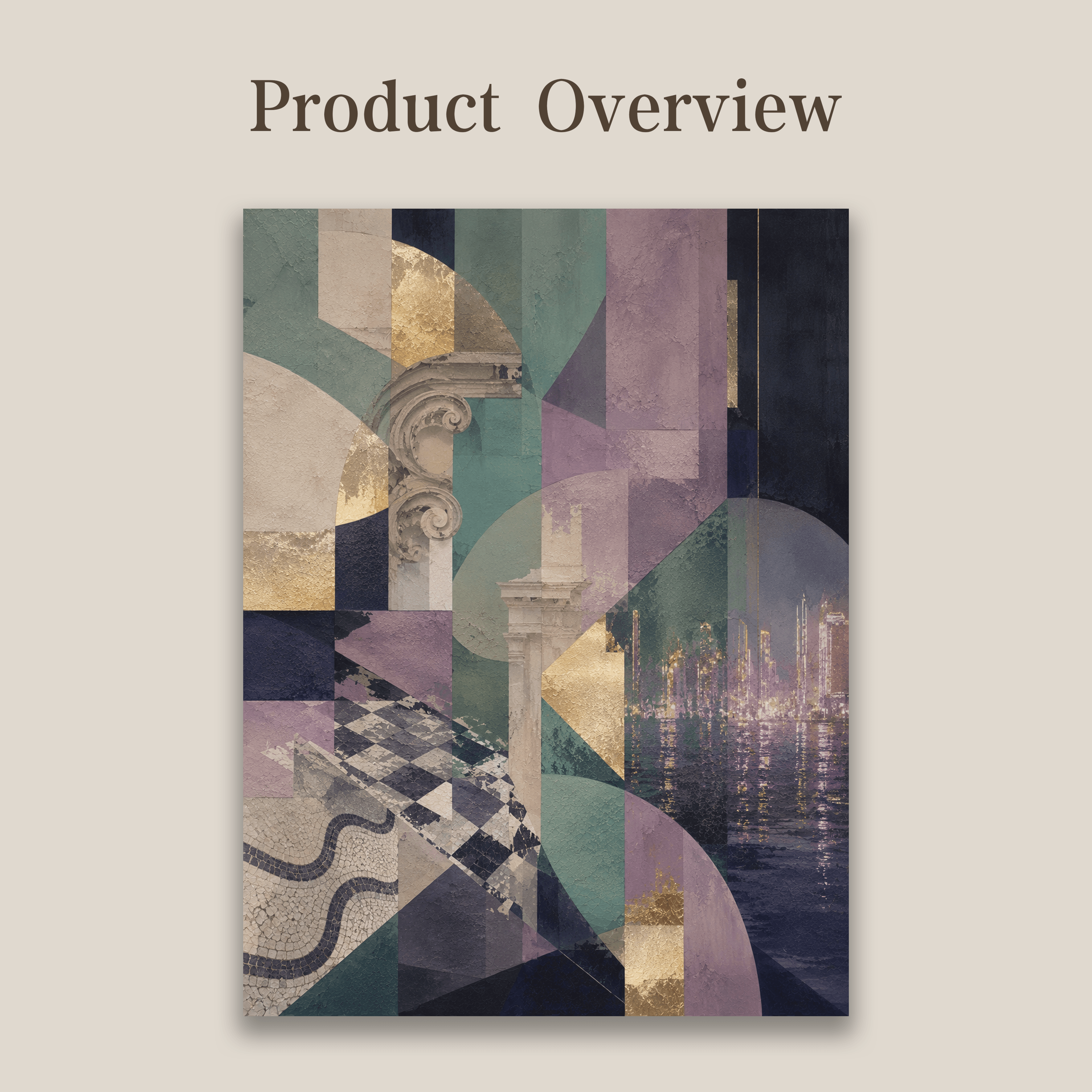Macau —— The Gilded Harbor（Unframed）
