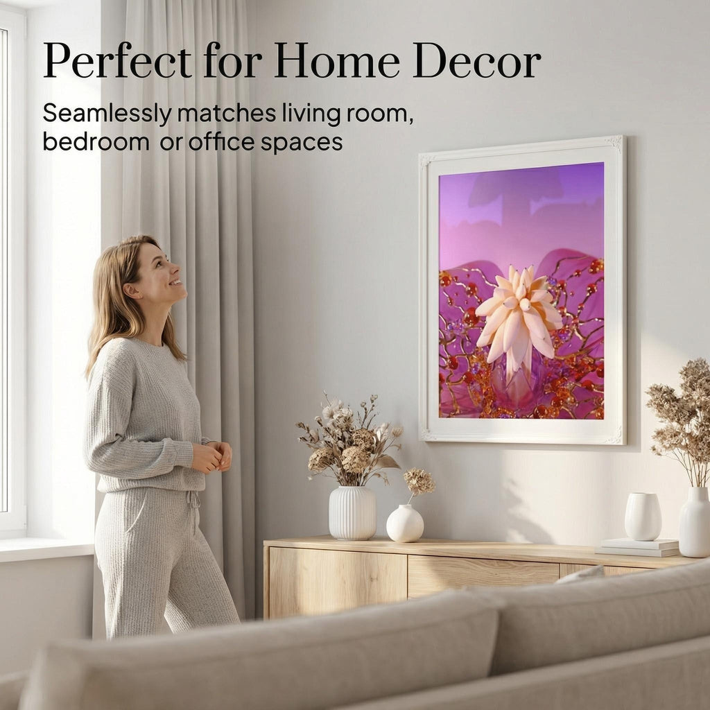 Aetheris Bloom | Photographic Print of Original Handcrafted Sculpture (Unframed)