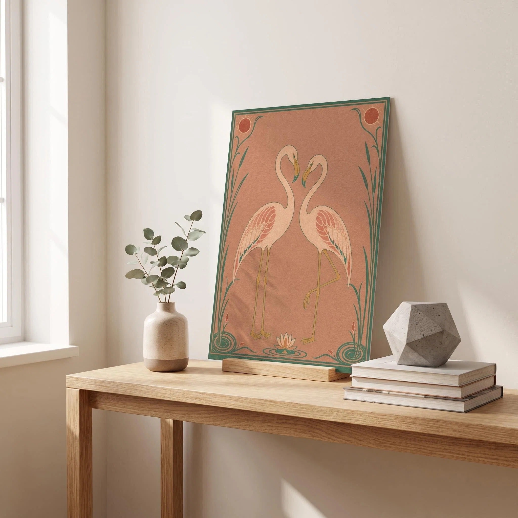 Flamingo Reverie (Unframed)