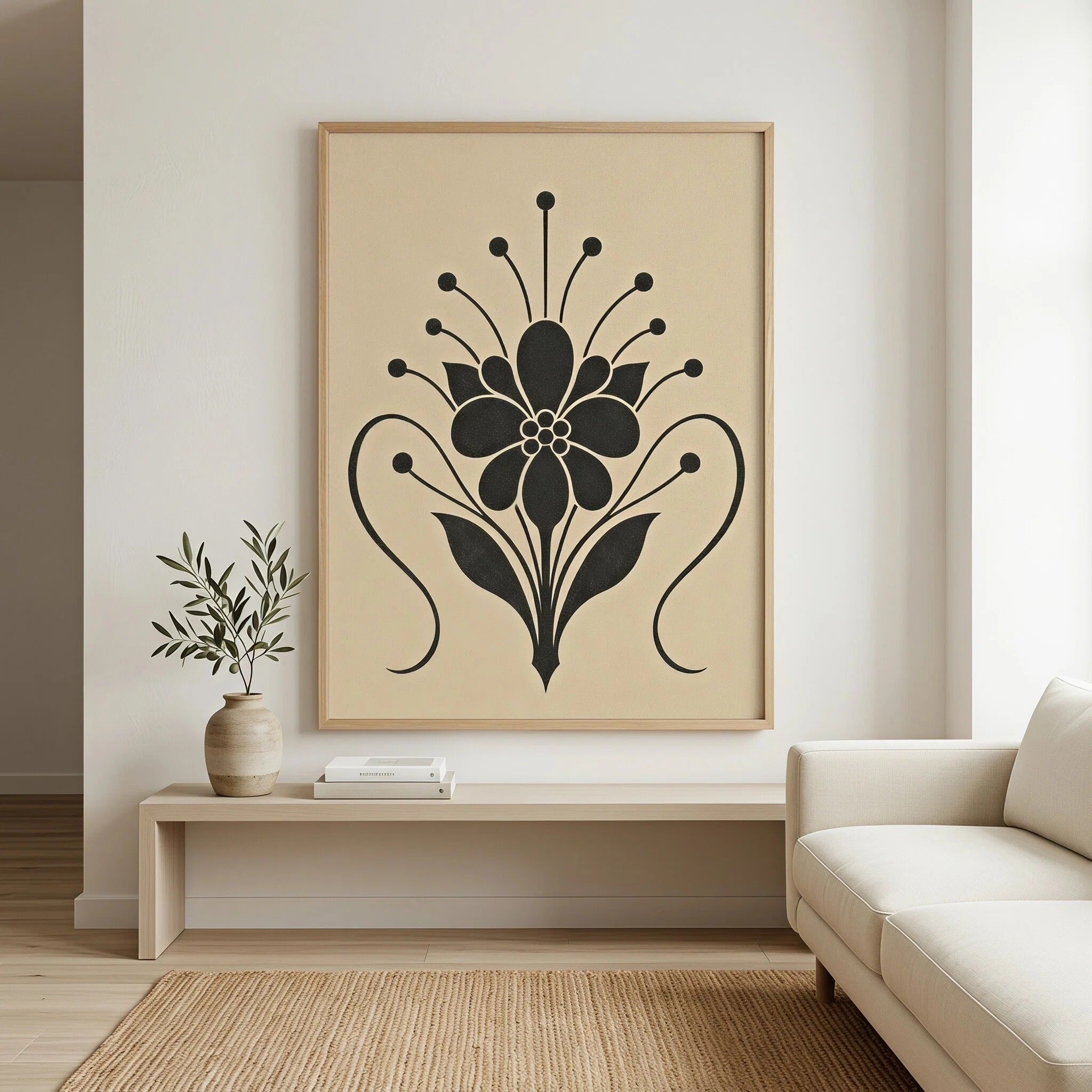 Sunburst Bloom (Unframed)