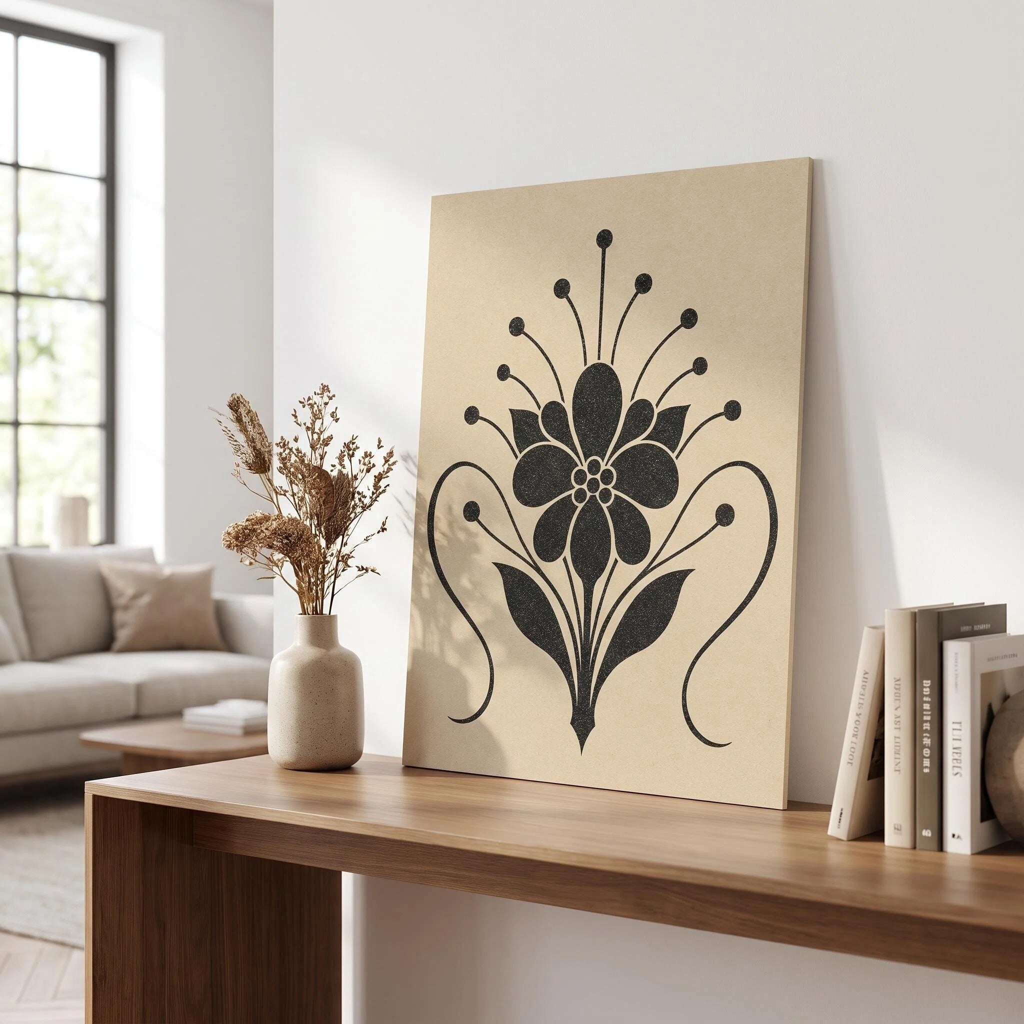 Sunburst Bloom (Unframed)