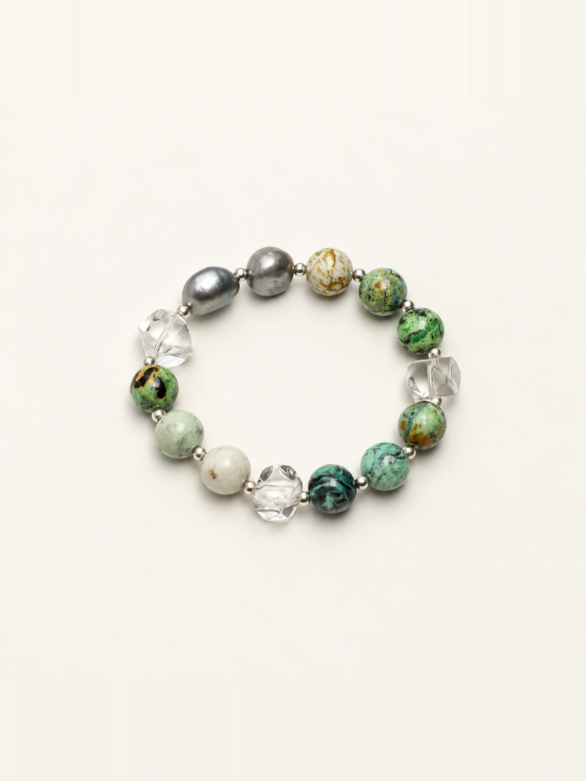 Jade Mist Crystal Bracelet