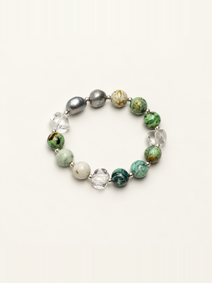 Jade Mist Crystal Bracelet