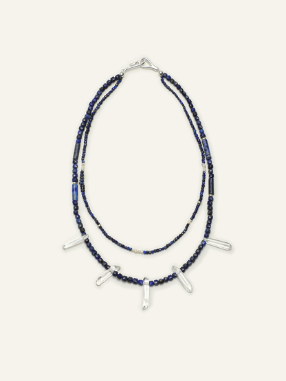 Blue Rhythm Layered Necklace