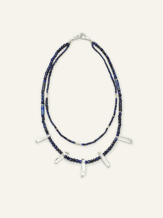 Blue Rhythm Layered Necklace